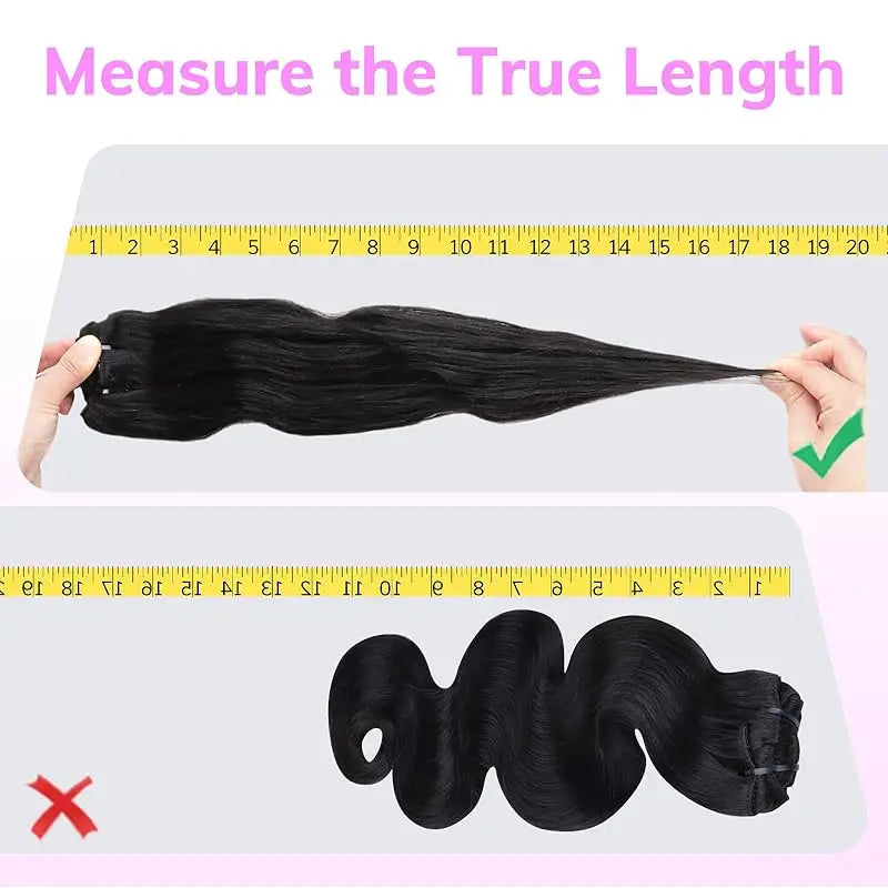 Body Wave 100% Brazilian Clip in Hair Extensions Human Hair 8Pcs Remy Hair Extensions Clip ins For Women with 18Clips 120g