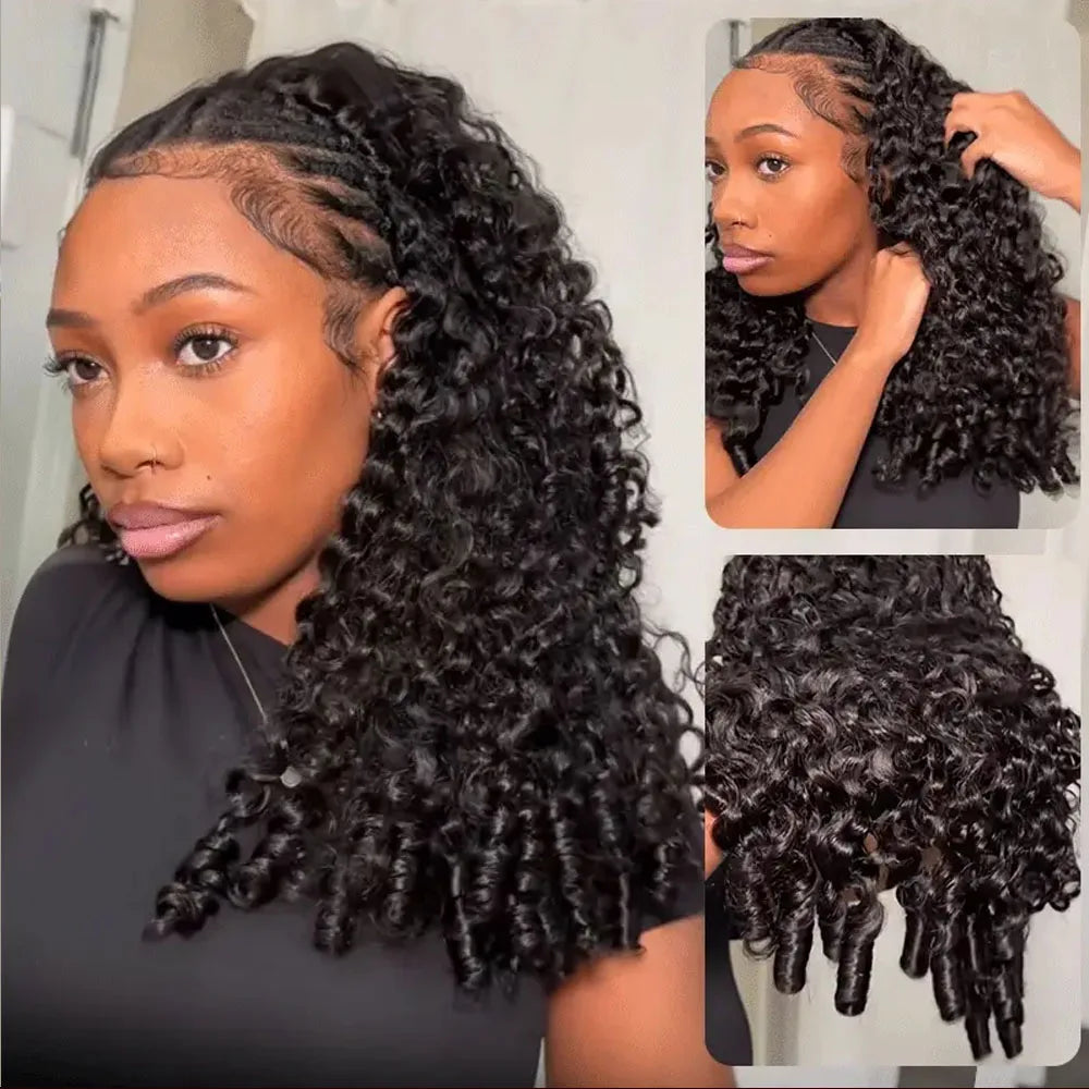 Yaam Coils Half Wig Human Hair