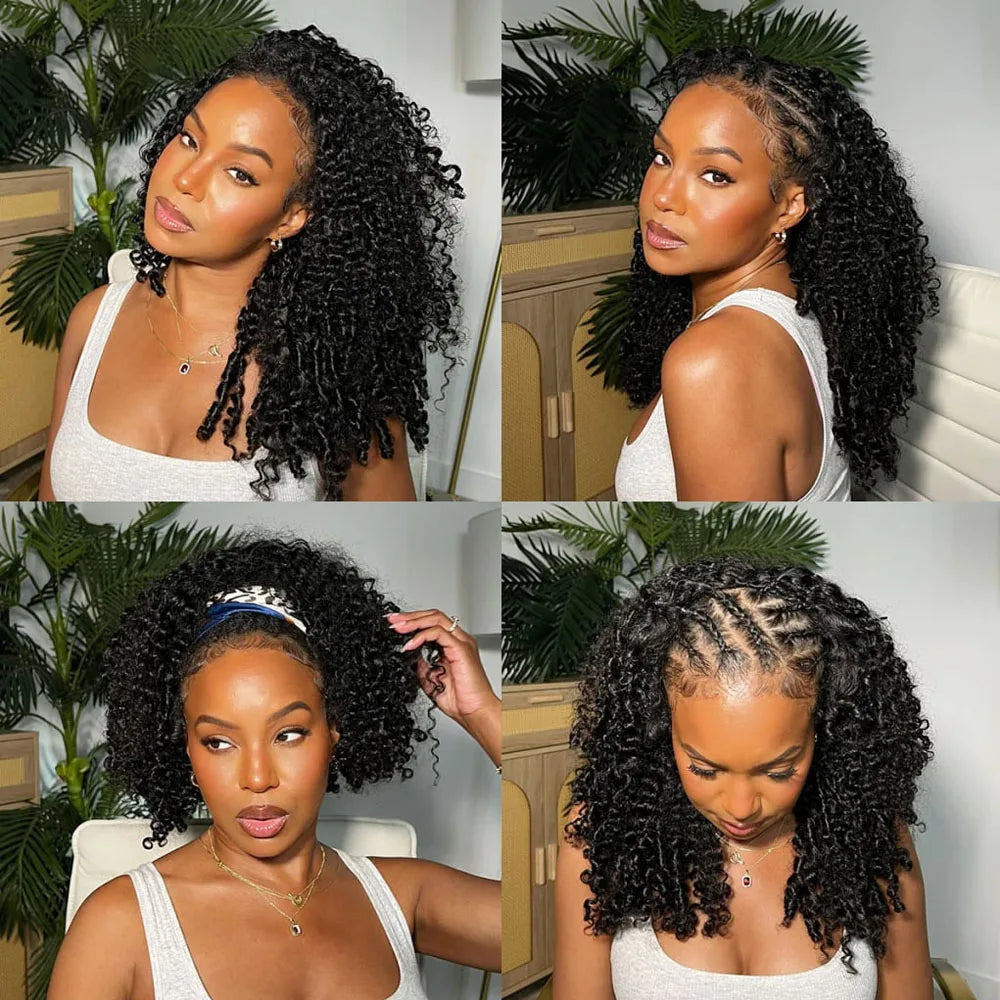 Yaam Coils Half Wig Human Hair