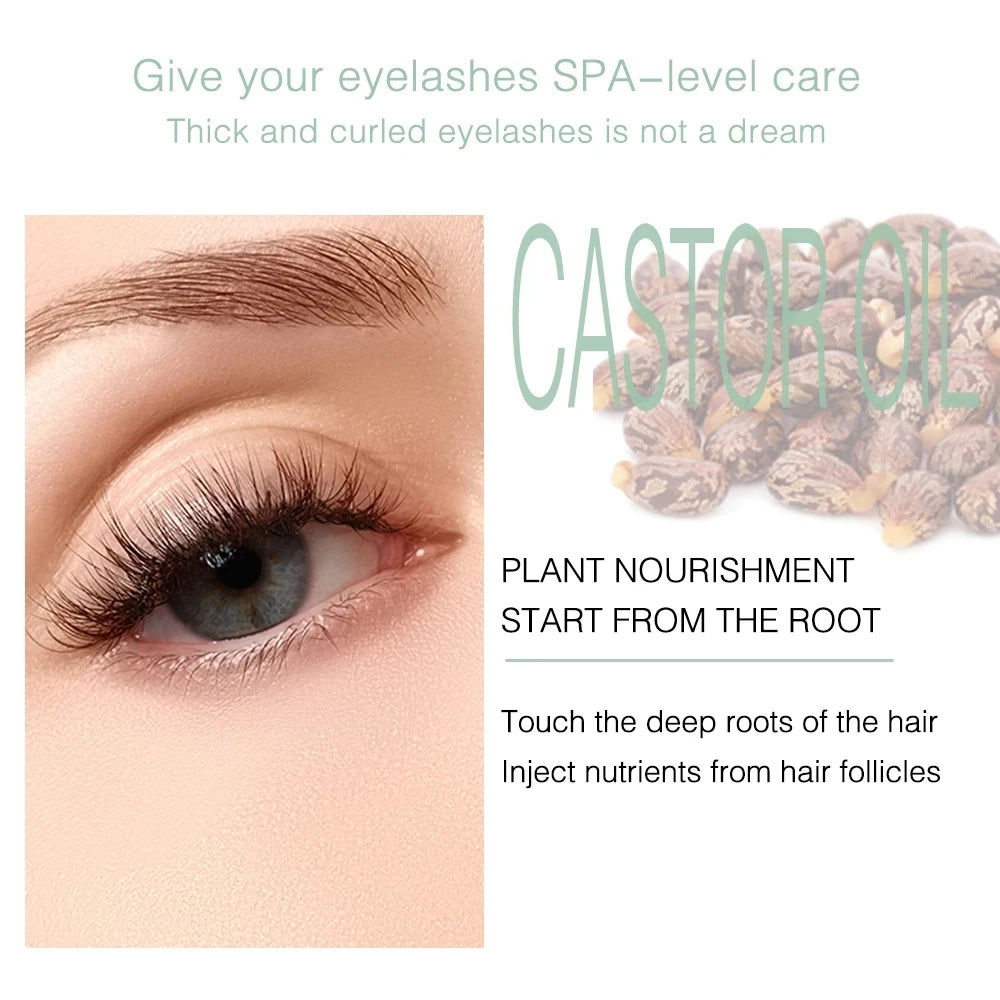 100% Pure And Castor Oil For  Eyelashes  hair bodyAromatherapy And Massage