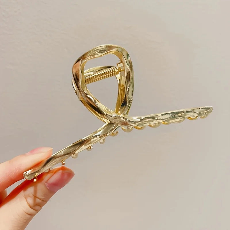 Yaam Gold Large Claw Hair Clips