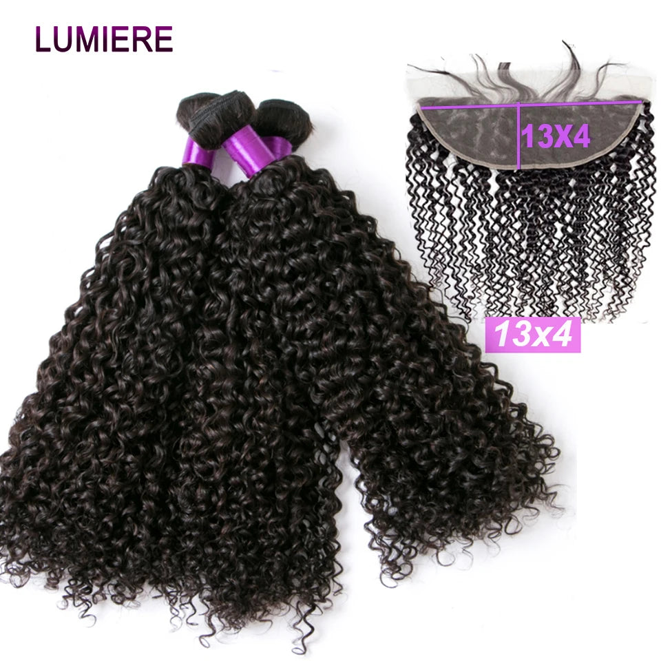 Afro Kinky Curly Human Hair Bundles 100% Virgin Raw Human Hair Bundles Hair Extensions Brazilian Hair Weave Bundles 30 32 40inch