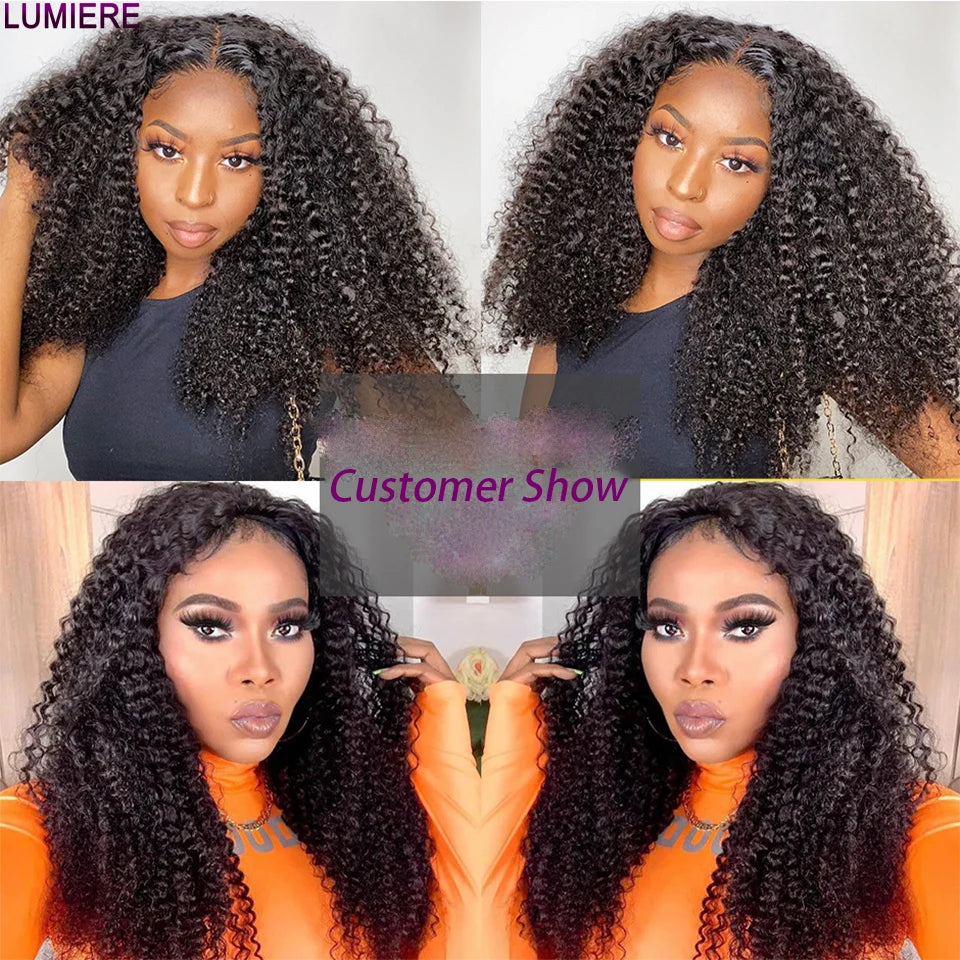 Afro Kinky Curly Human Hair Bundles 100% Virgin Raw Human Hair Bundles Hair Extensions Brazilian Hair Weave Bundles 30 32 40inch