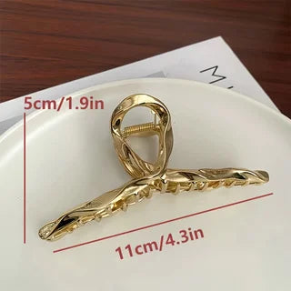 Yaam Gold Large Claw Hair Clips