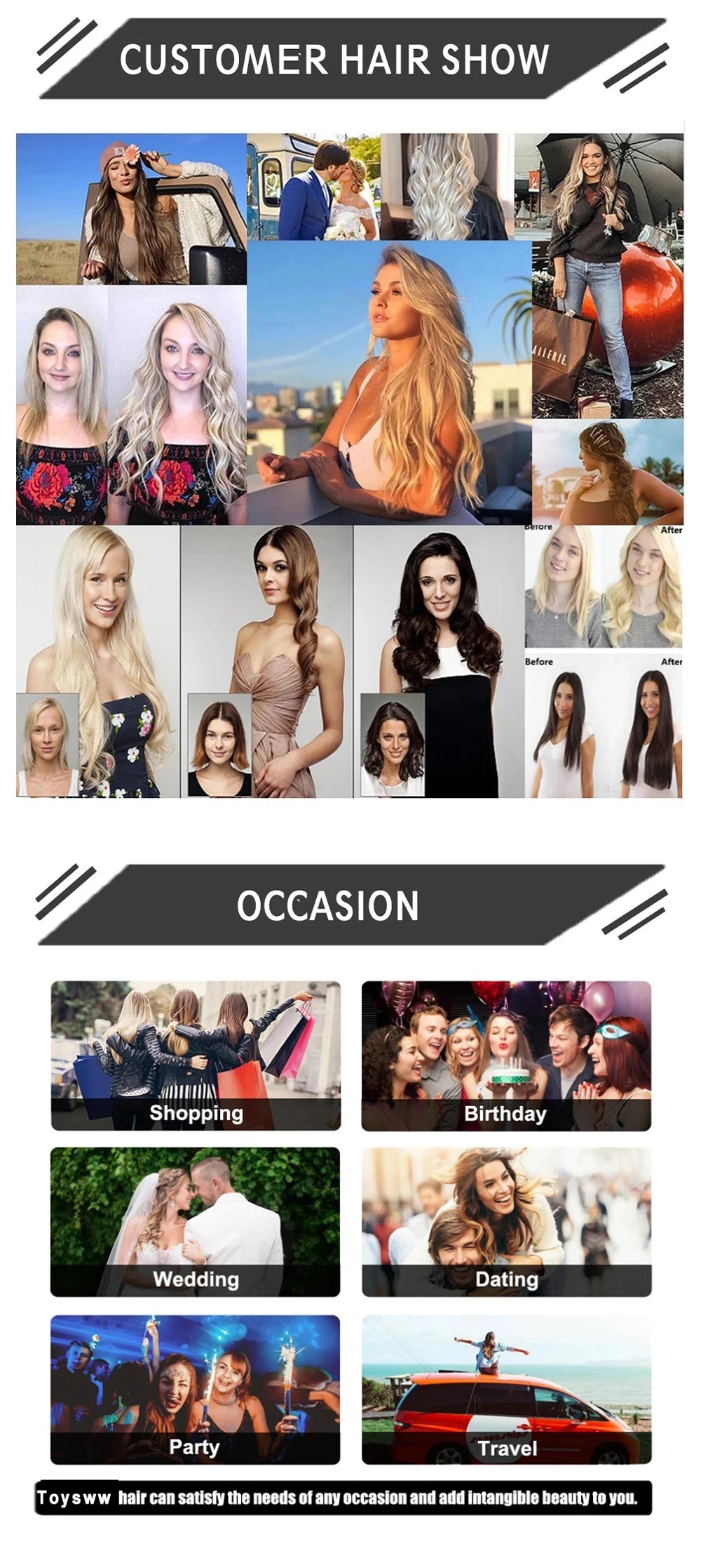 Body Wave Clip in Hair Extensions 100% Human Hair With Double Weft Brazilian Clip In 8Pcs 120G For Black Woman Clip Ins Hair #1B