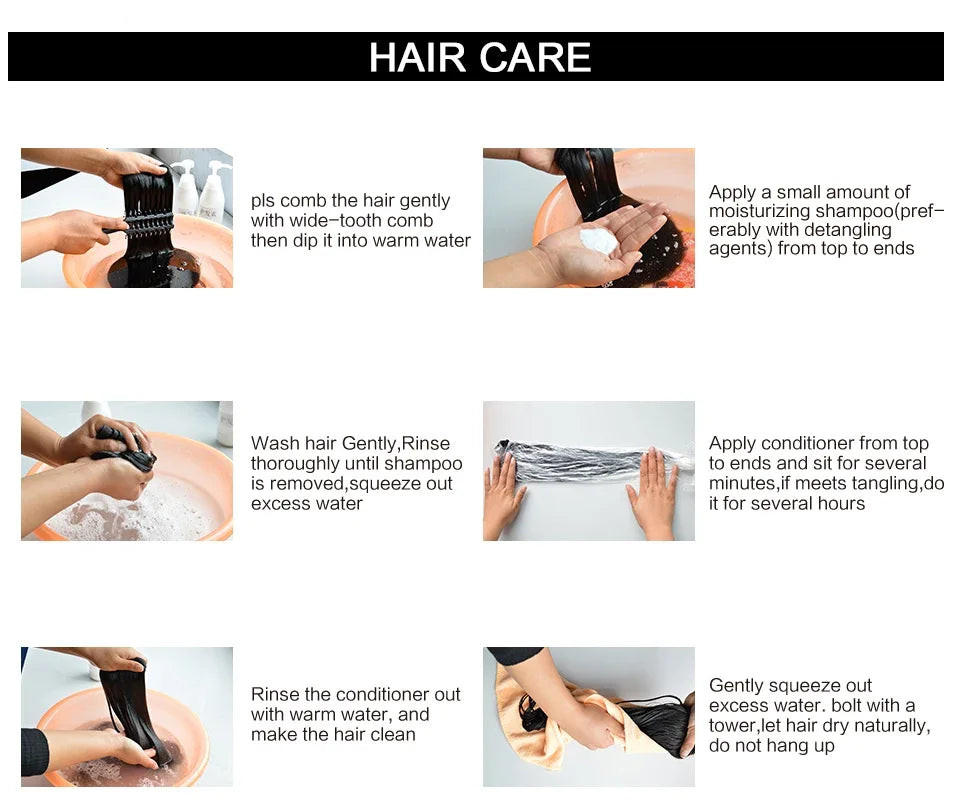 Clip in Body Wave Hair Extensions for Black Women 100% Unprocessed Virgin Human Hair Clip in Extensions #1B Natural Black Color