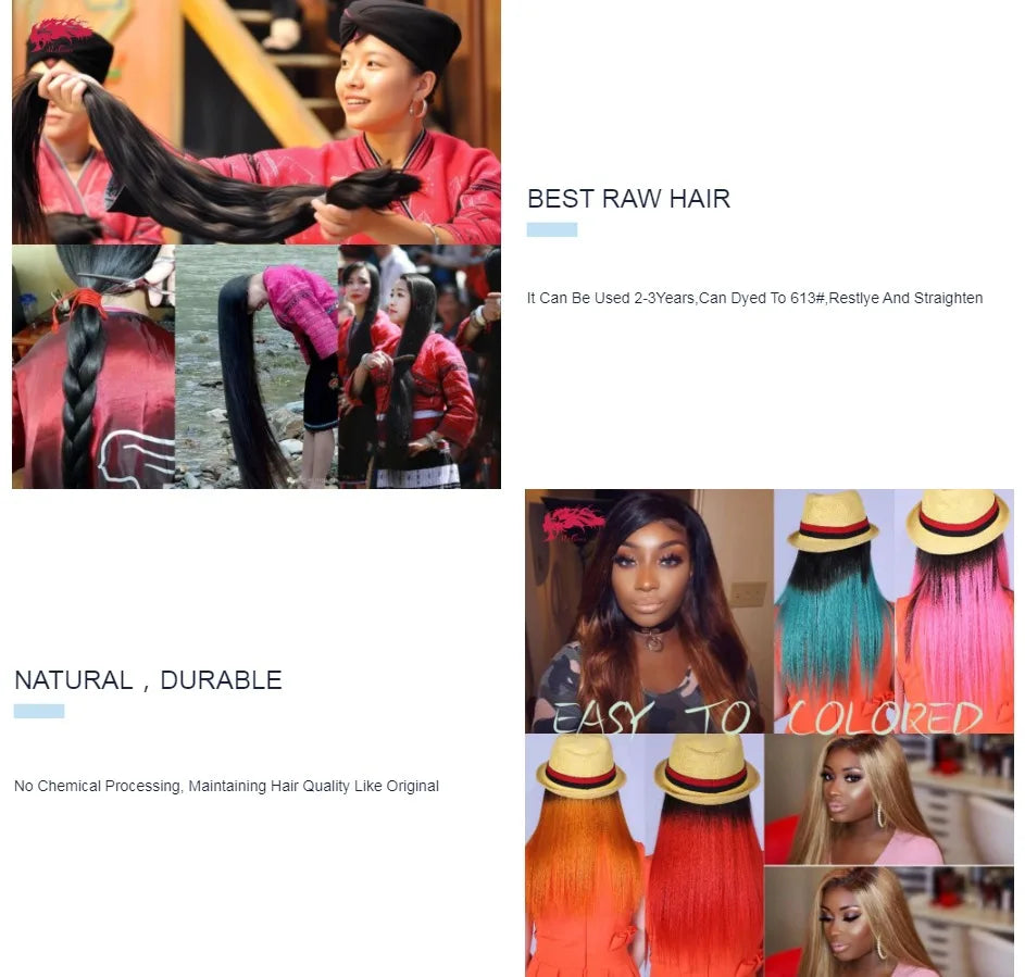 Ali Queen 10A Unprocessed Raw Virgin Hair Bundles 1Pcs Whosales Price 34 Inch Brazilian Kinky Curly Human Hair Weave