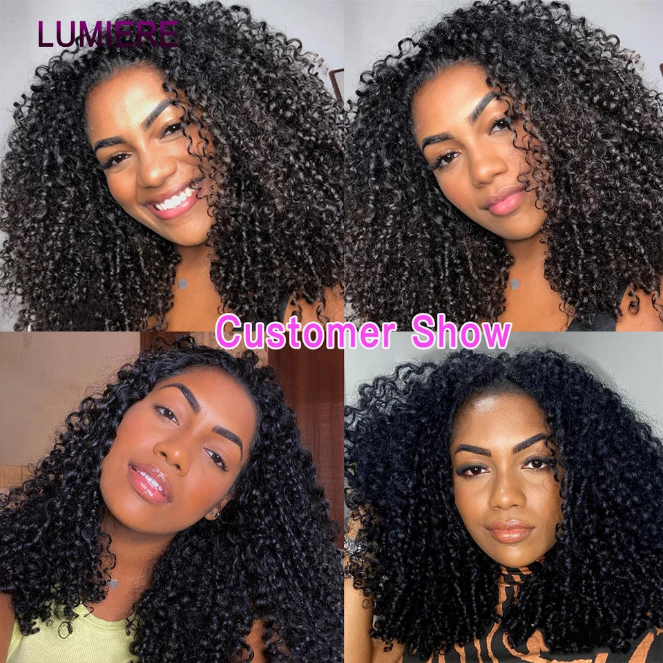 Afro Kinky Curly Human Hair Bundles 100% Virgin Raw Human Hair Bundles Hair Extensions Brazilian Hair Weave Bundles 30 32 40inch