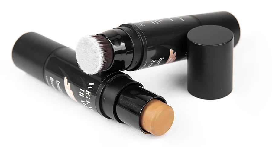Wig Lace Dyeing Stick With Brush Double-Head Wig Knots Concealer Stick Lace Tint Spray For Lace Wigs & Frontal Part & Hairline