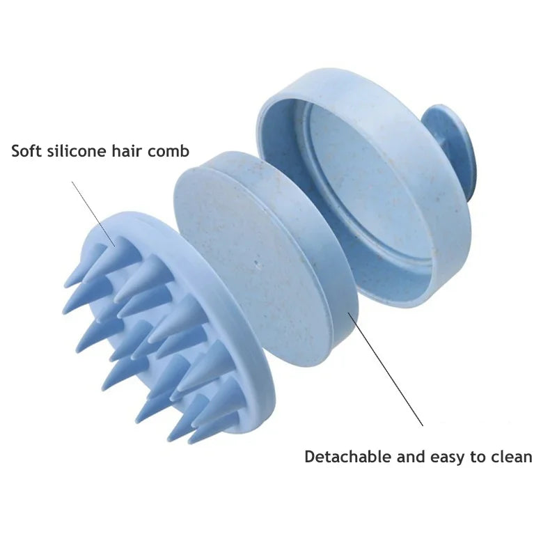 Yaam 2-in-1 Silicone Scalp Massager