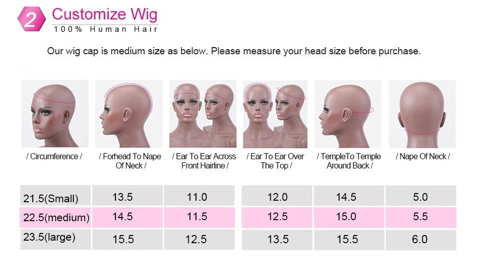 250 Density V Part Wig Bob Straight Human Hair Wigs 8-16
